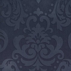 Tessuto Bora Damask 47 idrorepellente tonalità blu navy