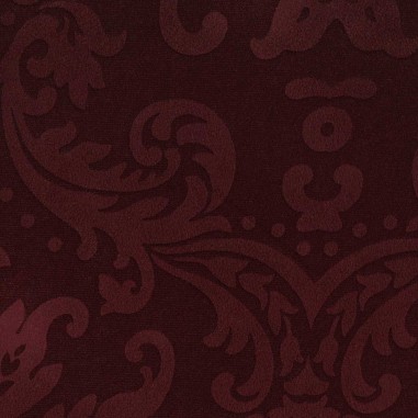 Tessuto Bora Damask 53 idrorepellente tonalità rosso brunito