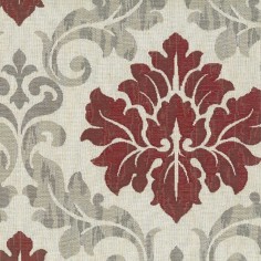 Tessuto Jacquard Belvedere fiore damasco con sfumature...