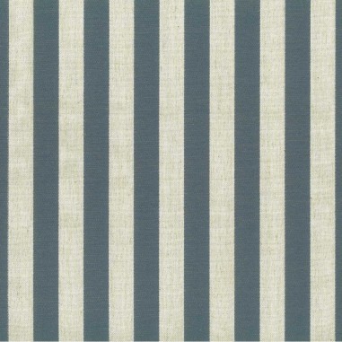 Tessuto Jacquard Belvedere Stripe rigato omogeneo bicolore tonalità blu denim-beige