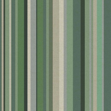 Tessuto stampato Monstera Stripes T248 a righe eterogenee per dimensione effetto ottico multicolor