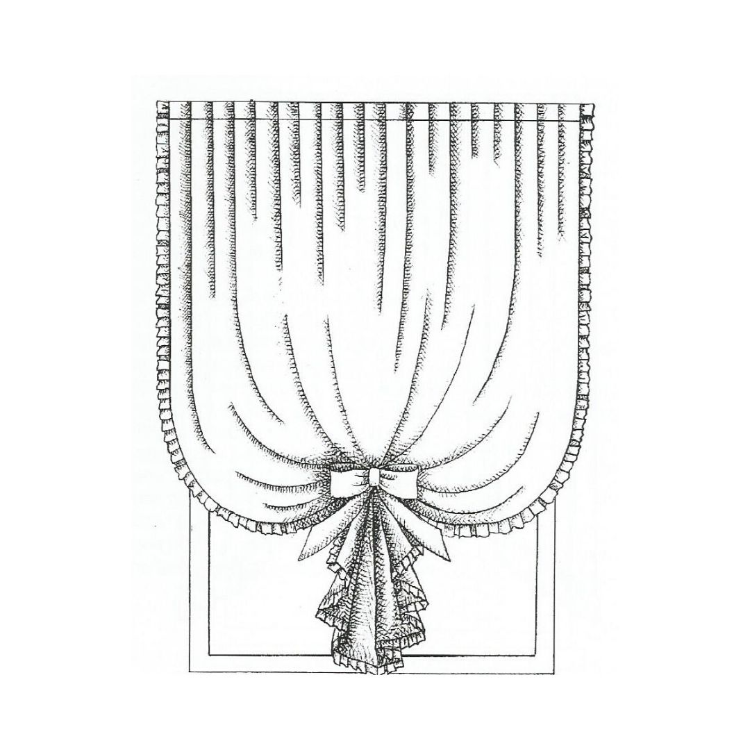 Tenda arricciata