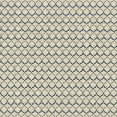Tessuto Jacquard Belvedere Small con motivo geometrico bicolore grigio notte-grigio su base chiara