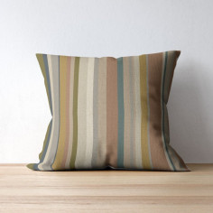 Tessuto stampato Monstera Stripes T215 a righe eterogenee per dimensione effetto ottico multicolor 2