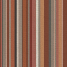 Tessuto stampato Monstera Stripes T243 a righe eterogenee per dimensione effetto ottico multicolor