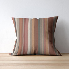 Tessuto stampato Monstera Stripes T243 a righe eterogenee per dimensione effetto ottico multicolor 2